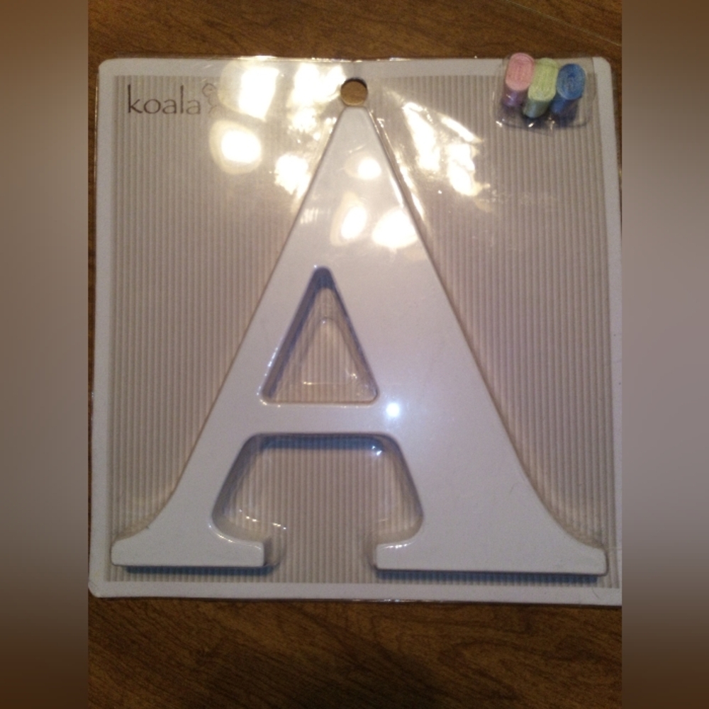 Babies "R" Us, Koala Baby, Wooden White Letter "A" Wall Decor